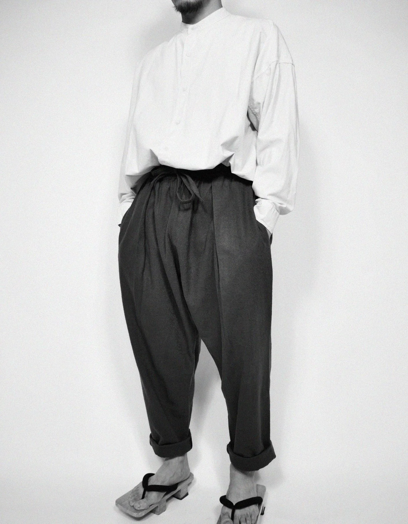 KARUSAN - WOOL - BLACK | Prospective Flow | Japanese Fashion for